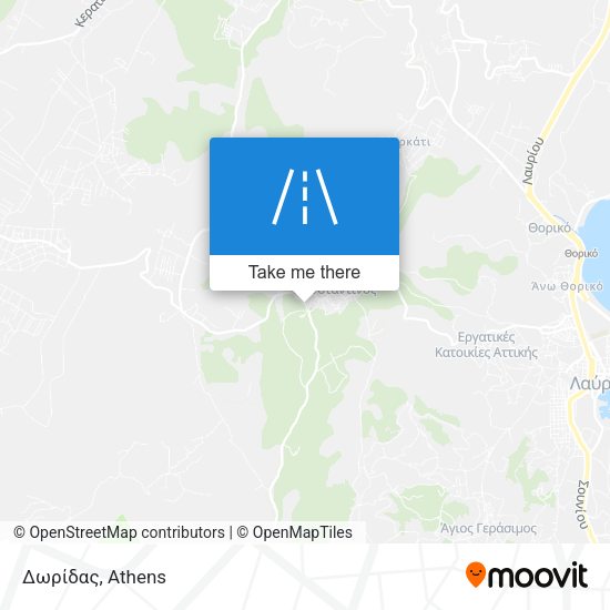 Δωρίδας map