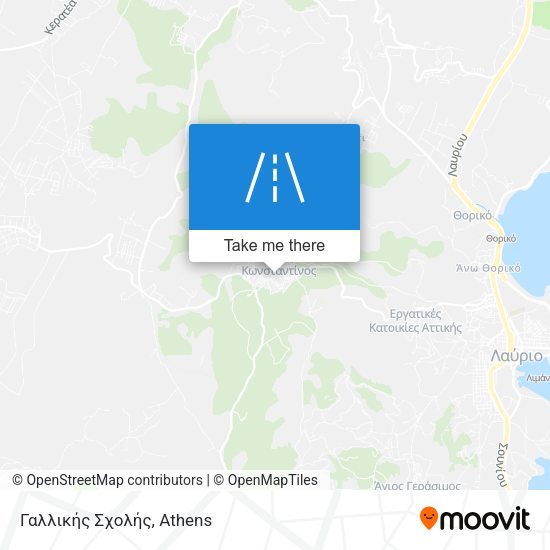 Γαλλικής Σχολής map