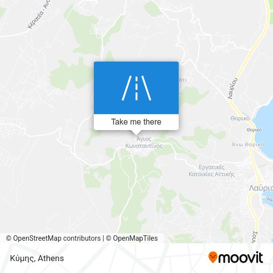Κύμης map