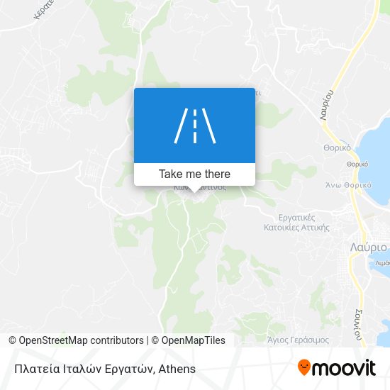 Πλατεία Ιταλών Εργατών map