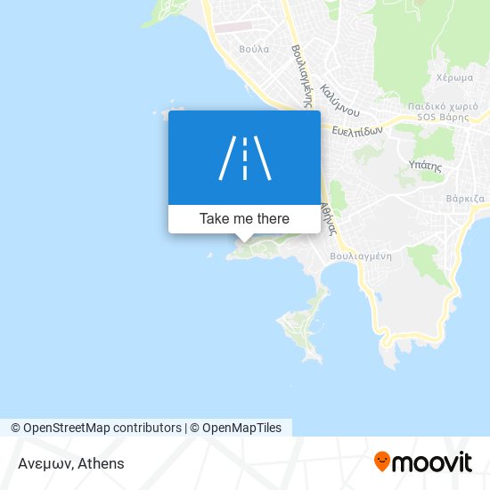 Ανεμων map