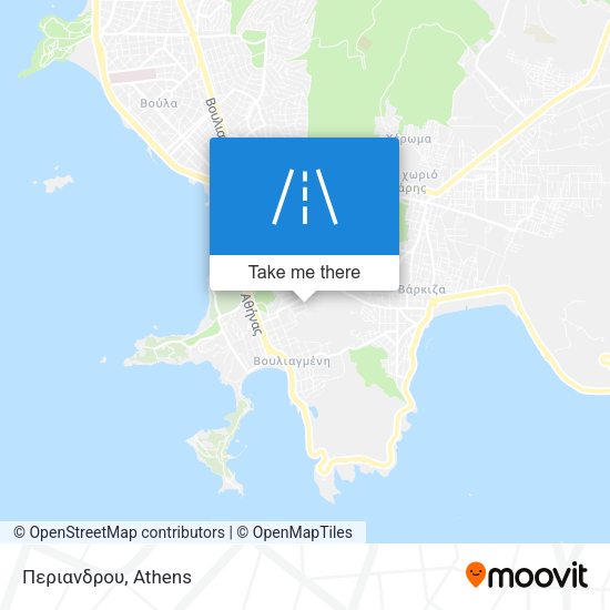 Περιανδρου map