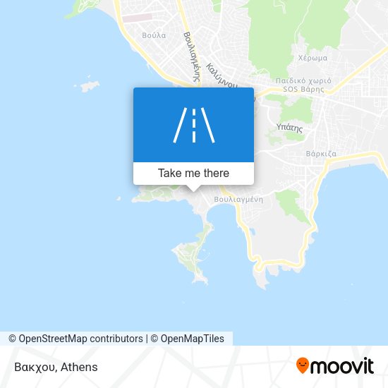 Βακχου map