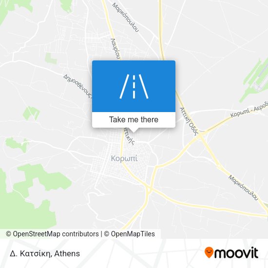 Δ. Κατσίκη map