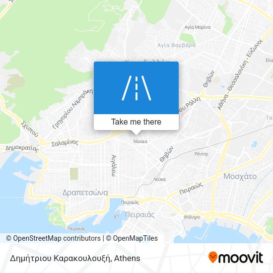 Δημήτριου Καρακουλουξή map