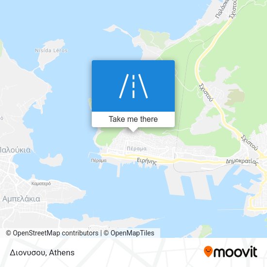 Διονυσου map