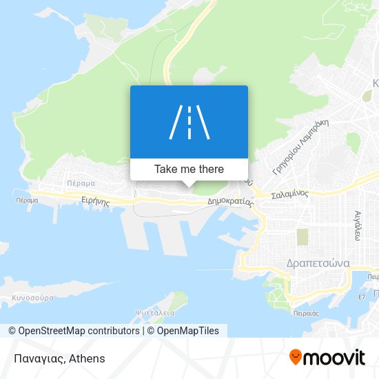 Παναγιας map