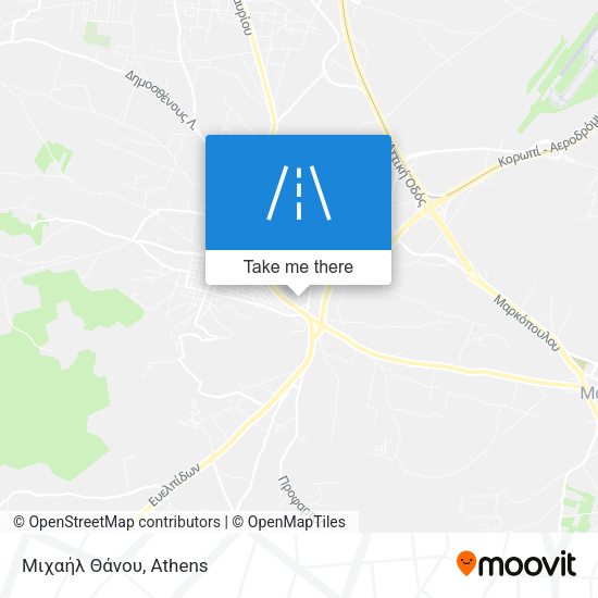 Μιχαήλ Θάνου map