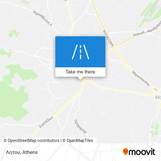 Λητου map