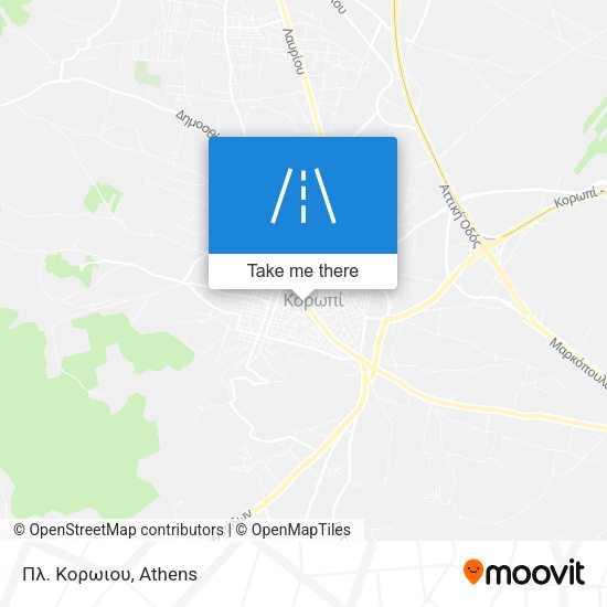 Πλ. Κορωιου map
