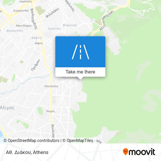Αθ. Διάκου map