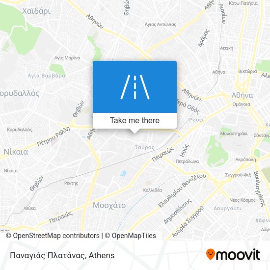 Παναγιάς Πλατάνας map