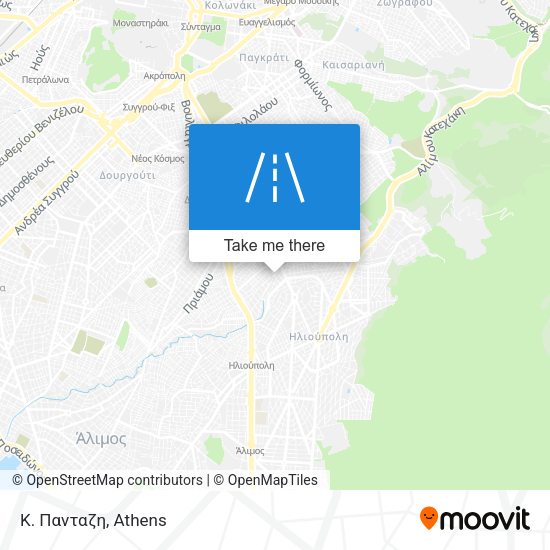Κ. Πανταζη map