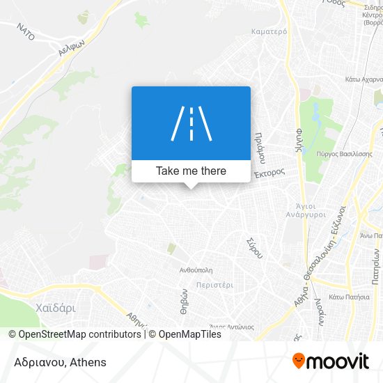 Αδριανου map