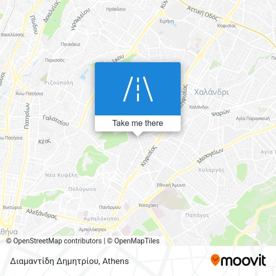 Διαμαντίδη Δημητρίου map