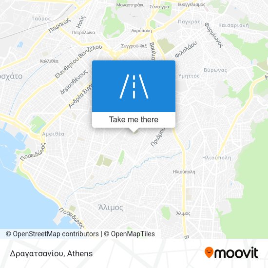 Δραγατσανίου map