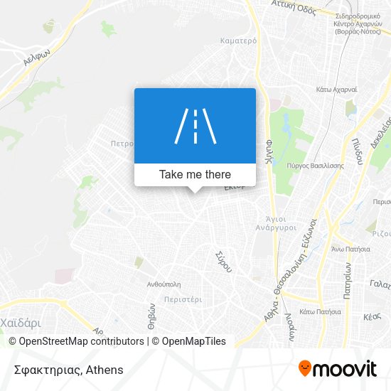 Σφακτηριας map