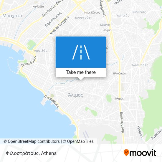 Φιλοστράτους map