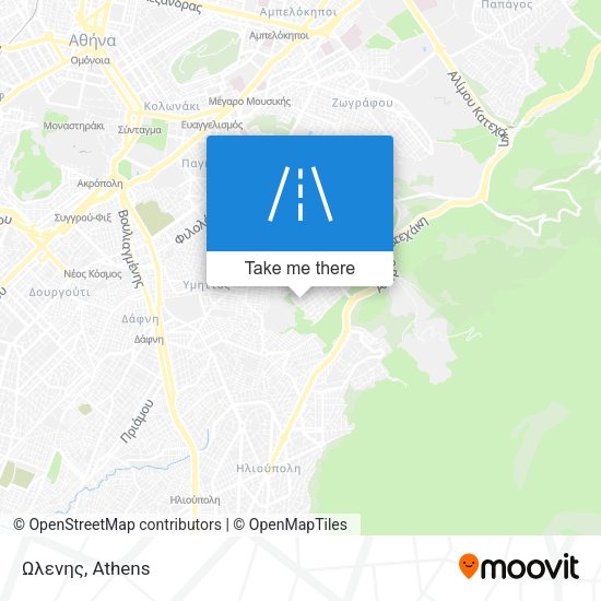 Ωλενης map