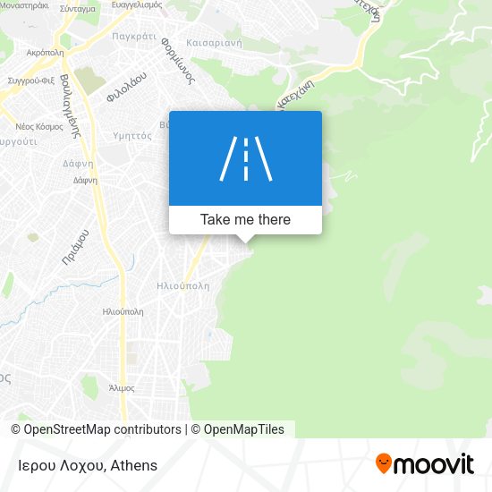 Ιερου Λοχου map