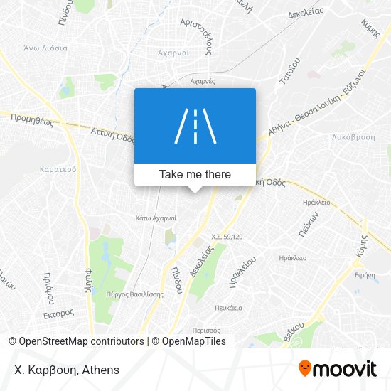 Χ. Καρβουη map