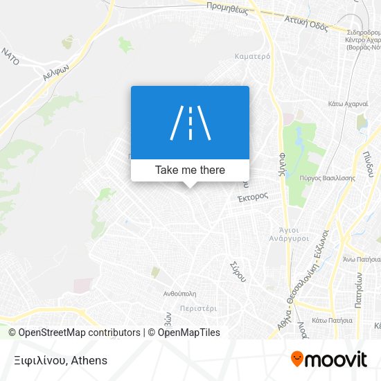 Ξιφιλίνου map