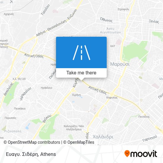 Ευαγυ. Σιδέρη map