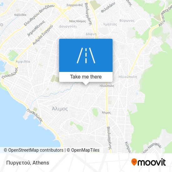 Πυργετού map