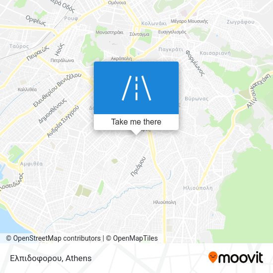 Ελπιδοφορου map