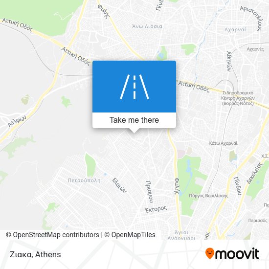 Ζιακα map