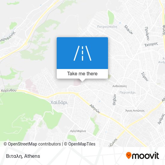 Βιταλη map