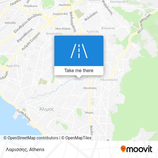 Λαρισσης map