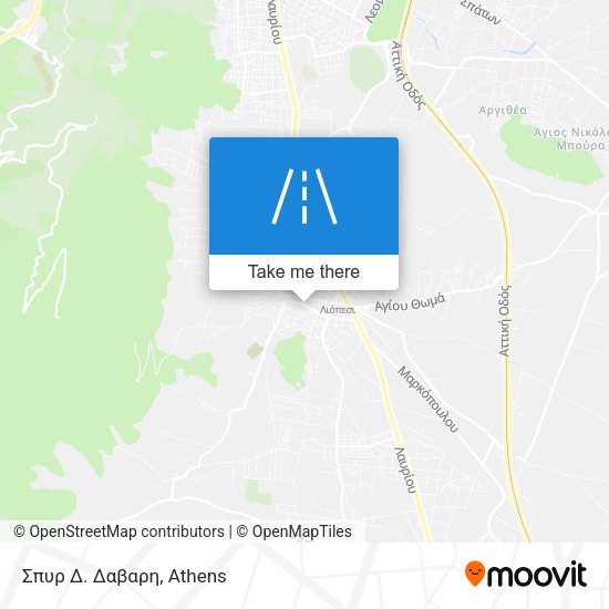 Σπυρ Δ. Δαβαρη map