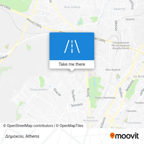 Δημοκου map