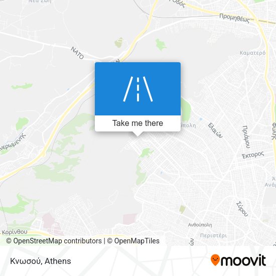 Κνωσού map