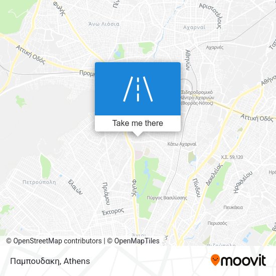 Παμπουδακη map