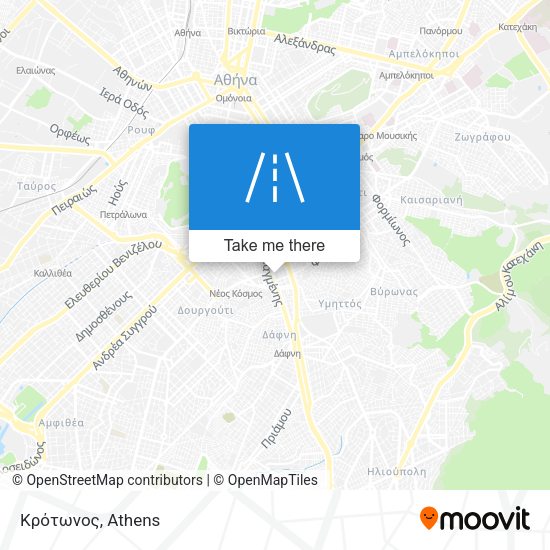 Κρότωνος map
