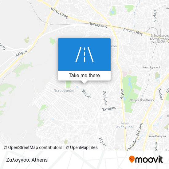 Ζαλογγου map