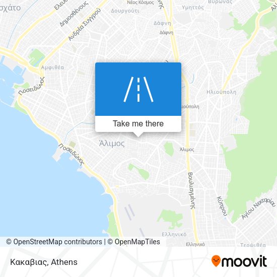 Κακαβιας map