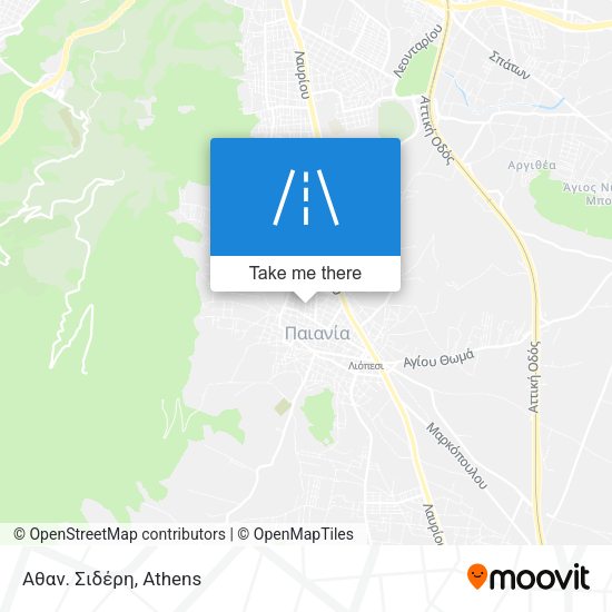 Αθαν. Σιδέρη map