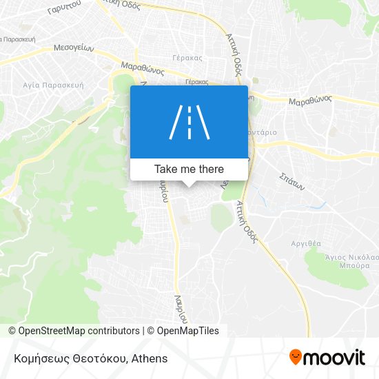 Κομήσεως Θεοτόκου map