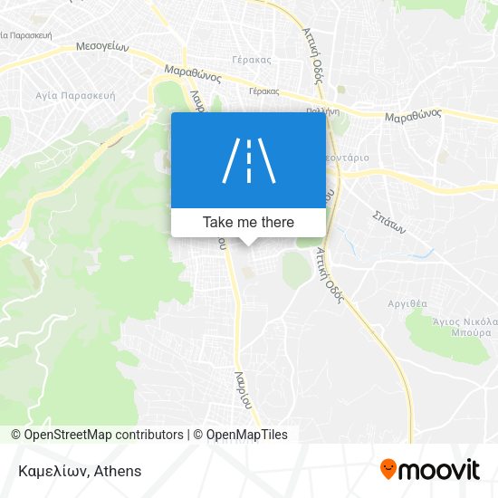 Καμελίων map