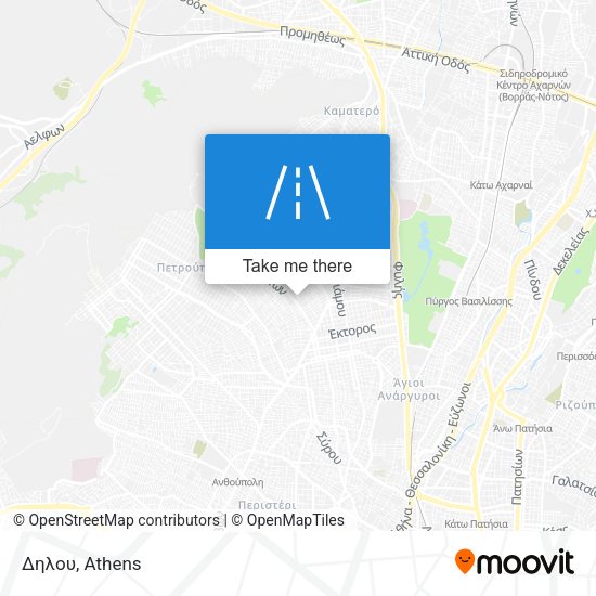 Δηλου map