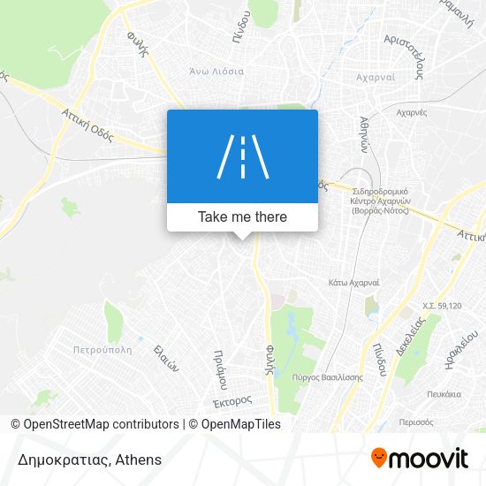 Δημοκρατιας map