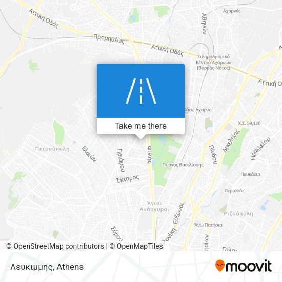 Λευκιμμης map