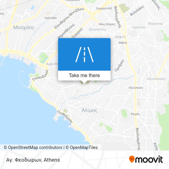 Αγ. Φεοδωρων map