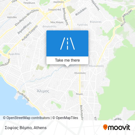 Σοφίας Βέμπο map