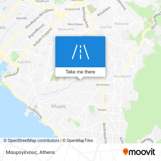 Μαυρογένους map