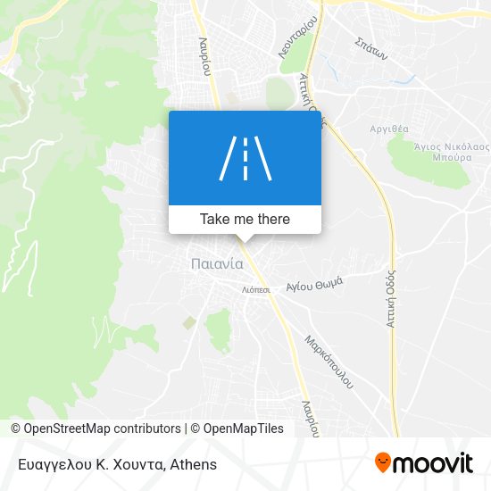 Ευαγγελου Κ. Χουντα map