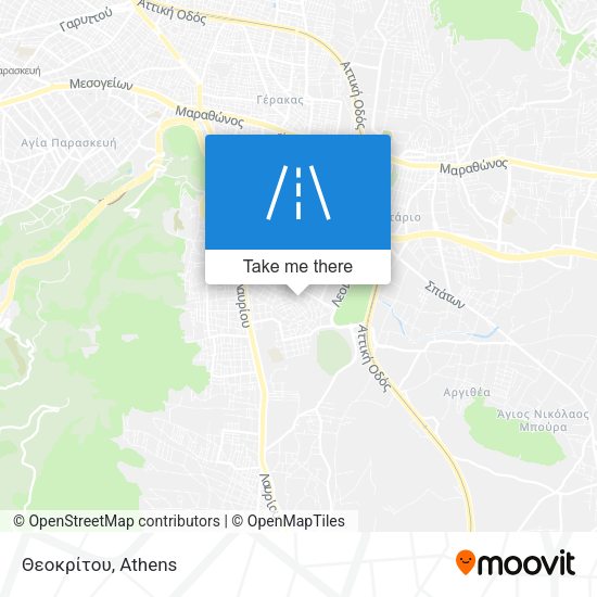 Θεοκρίτου map